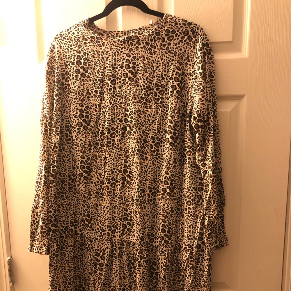 Cheetah Dress...only worn once.
